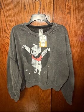 POOH BAT CROPPED SWEATSHIRT